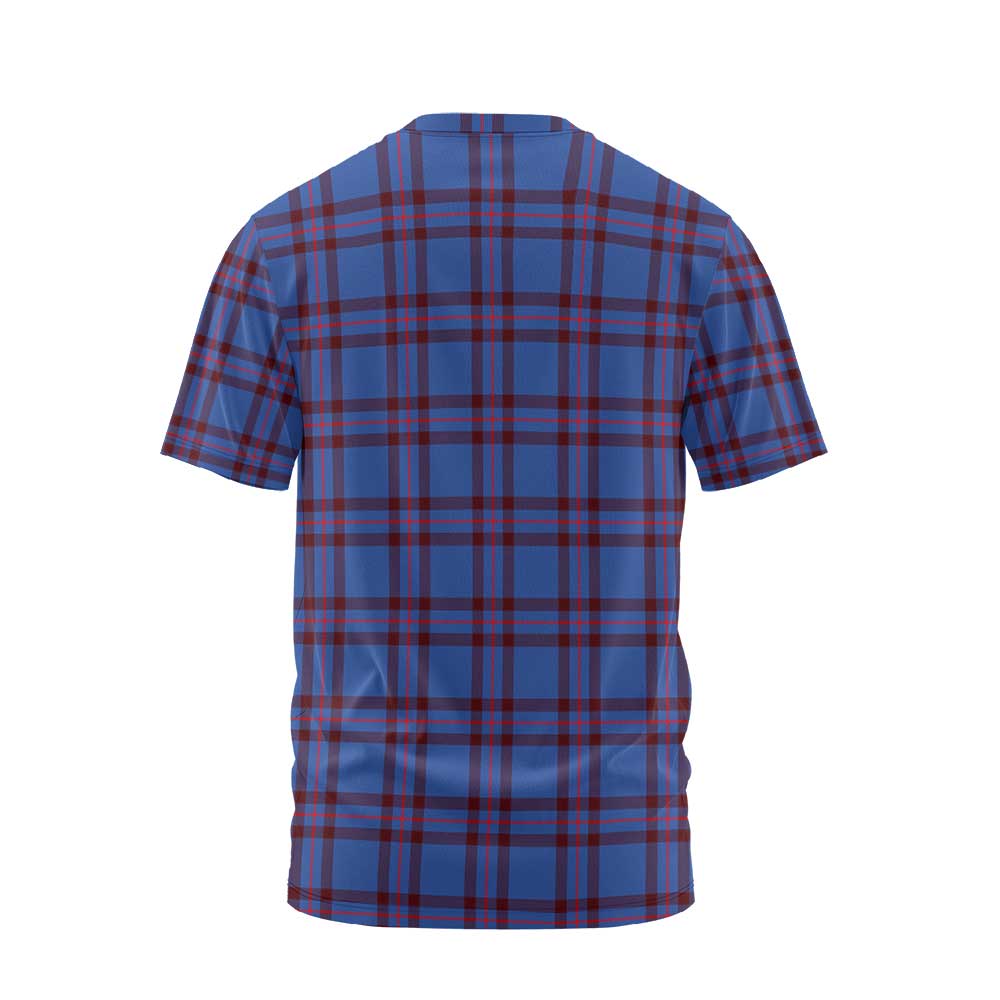 Clan Elliot Tartan Men T Shirt Crest And Plaid Basic Style