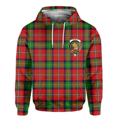 Clan Fairlie Tartan Women Hoodie Crest And Plaid Basic Style