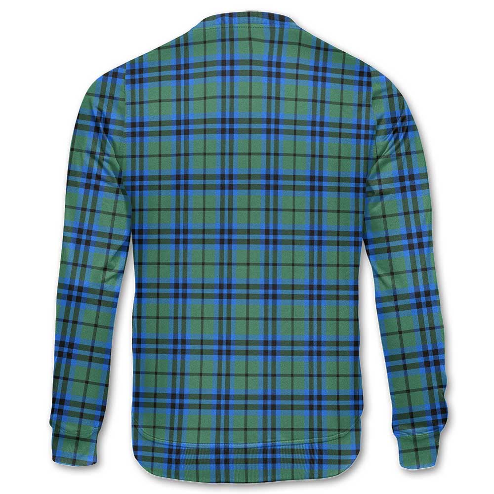 Clan Falconer Tartan Men Sweatshirt Crest And Plaid Basic Style