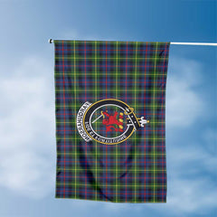 Clan Farquharson Tartan Flag Crest And Plaid Basic Style