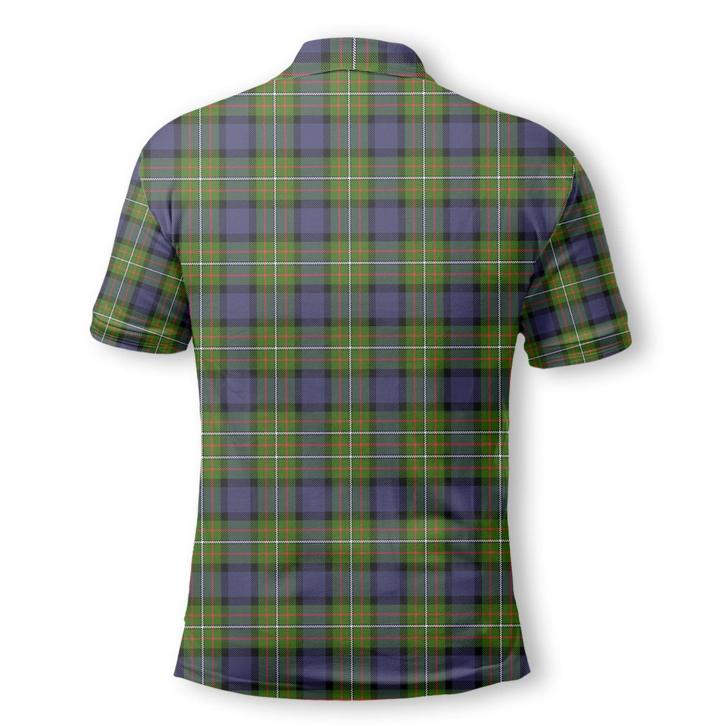 Clan Ferguson Tartan Golf Men Polo Shirt Crest And Plaid Basic Style