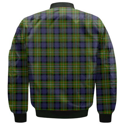 Clan Ferguson Tartan Men Bomber Jacket Crest And Plaid Basic Style