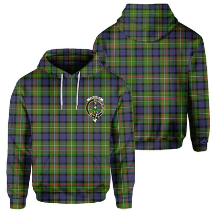 Clan Ferguson Tartan Men Hoodie Crest And Plaid Basic Style