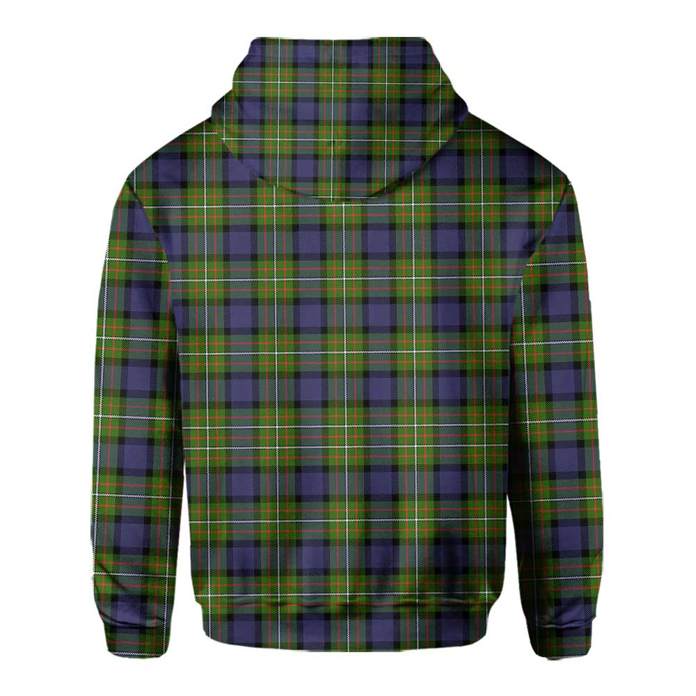 Clan Ferguson Tartan Men Hoodie Crest And Plaid Basic Style