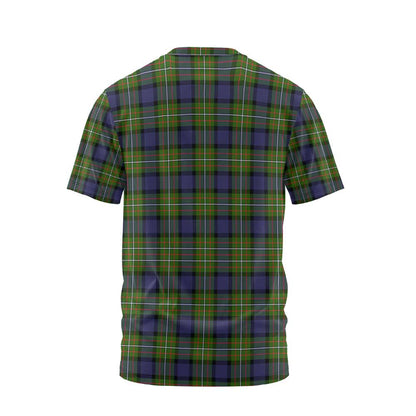 Clan Ferguson Tartan Men T Shirt Crest And Plaid Basic Style