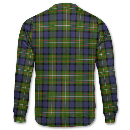 Clan Ferguson Tartan Women Sweatshirt Crest And Plaid Basic Style