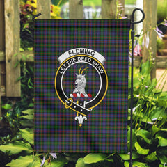 Clan Fleming Tartan Garden Flag Crest And Plaid Basic Style