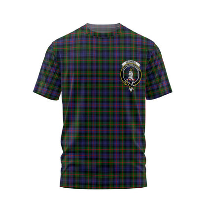 Clan Fleming Tartan Men T Shirt Crest And Plaid Basic Style