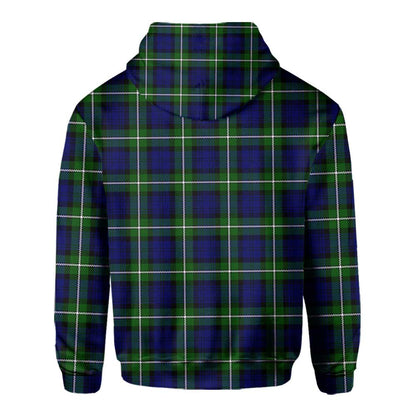 Clan Forbes Tartan Women Hoodie Crest And Plaid Basic Style