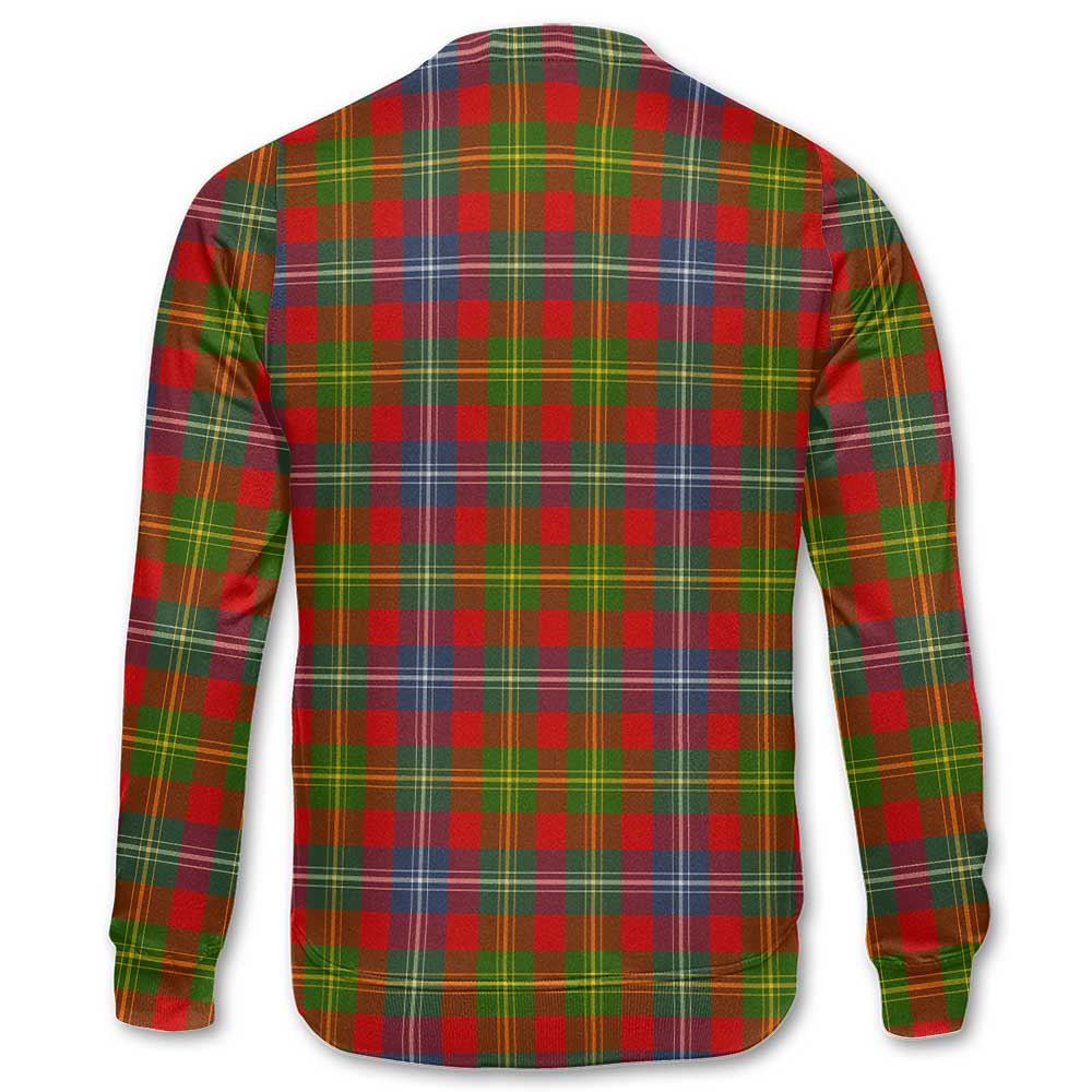 Clan Forrester Tartan Men Sweatshirt Crest And Plaid Basic Style