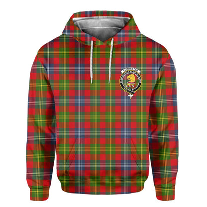 Clan Forrester Tartan Women Hoodie Crest And Plaid Basic Style