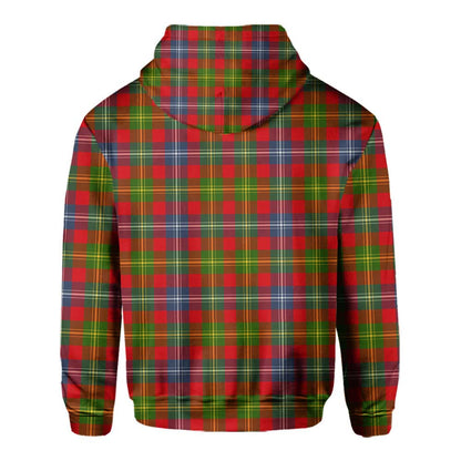 Clan Forrester Tartan Women Hoodie Crest And Plaid Basic Style