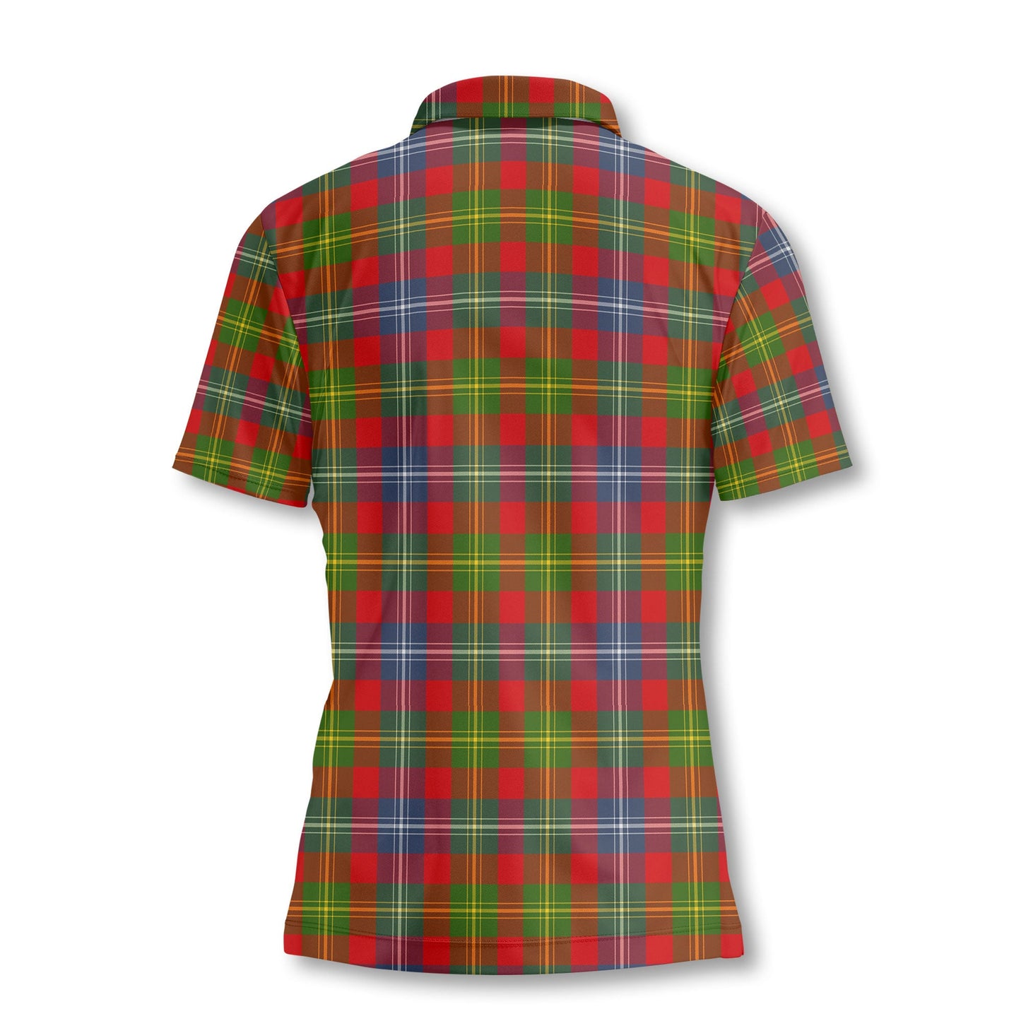 Clan Forrester Tartan Women Polo Shirt Crest And Plaid Basic Style