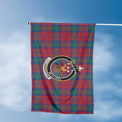 Clan Fotheringham Tartan Flag Crest And Plaid Basic Style