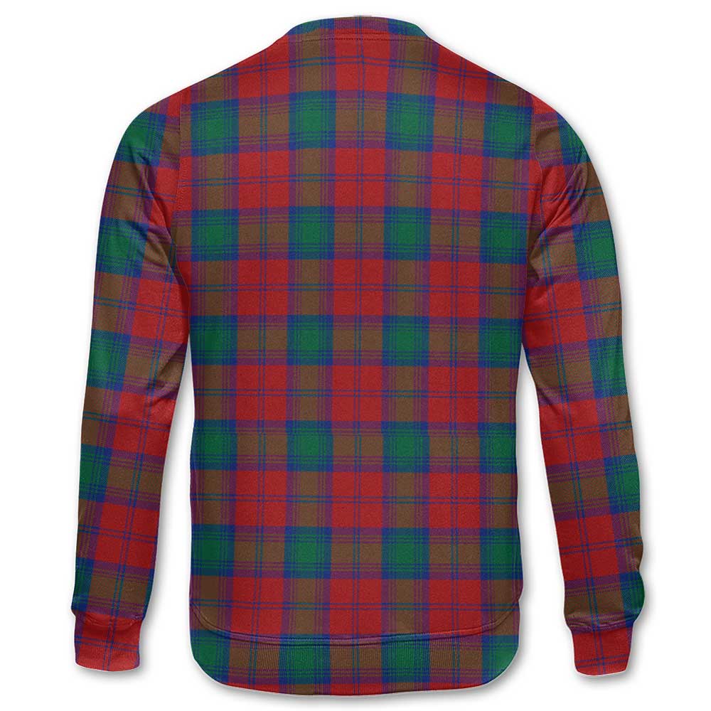 Clan Fotheringham Tartan Men Sweatshirt Crest And Plaid Basic Style