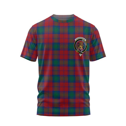 Clan Fotheringham Tartan Men T Shirt Crest And Plaid Basic Style