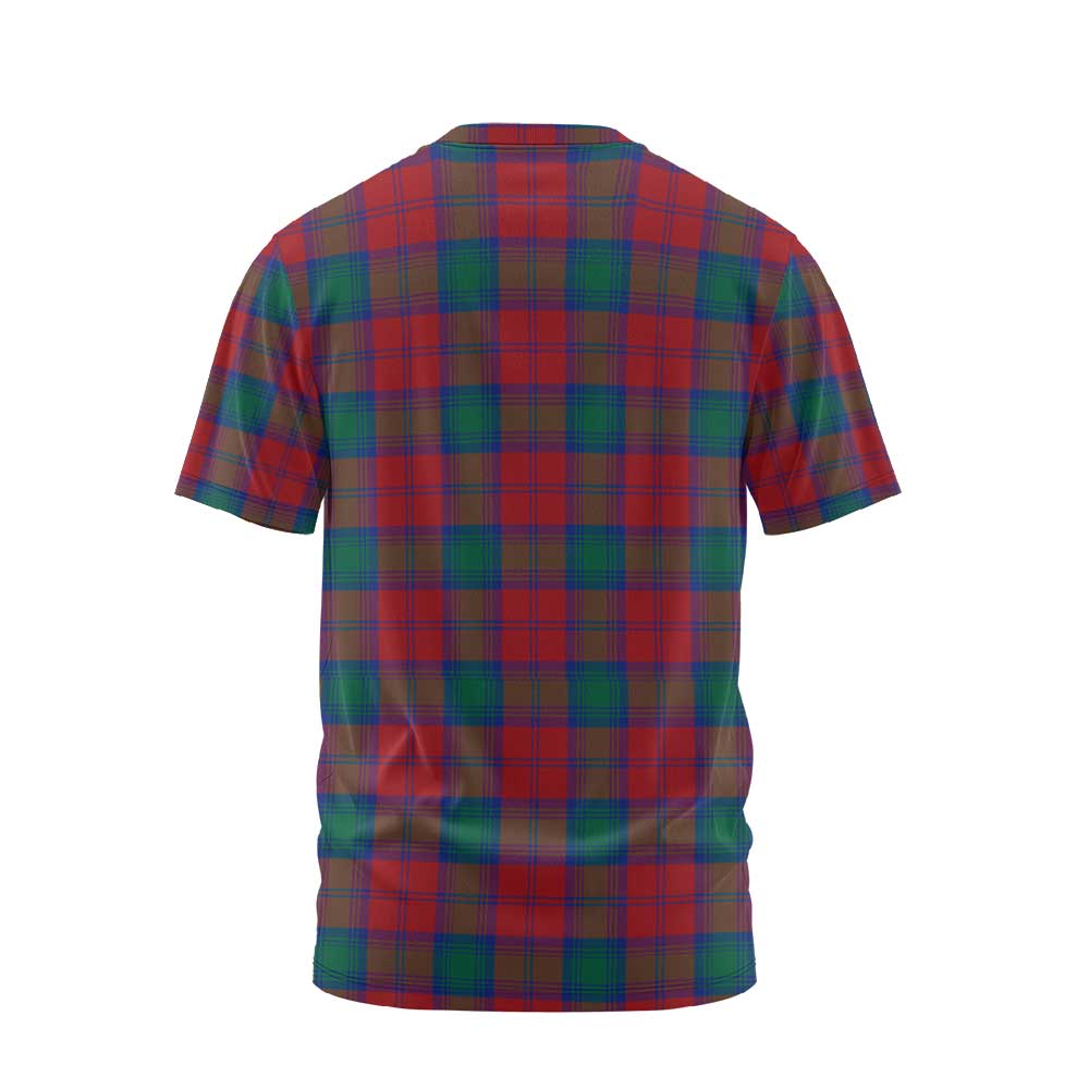 Clan Fotheringham Tartan Men T Shirt Crest And Plaid Basic Style