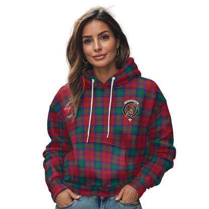 Clan Fotheringham Tartan Women Hoodie Crest And Plaid Basic Style