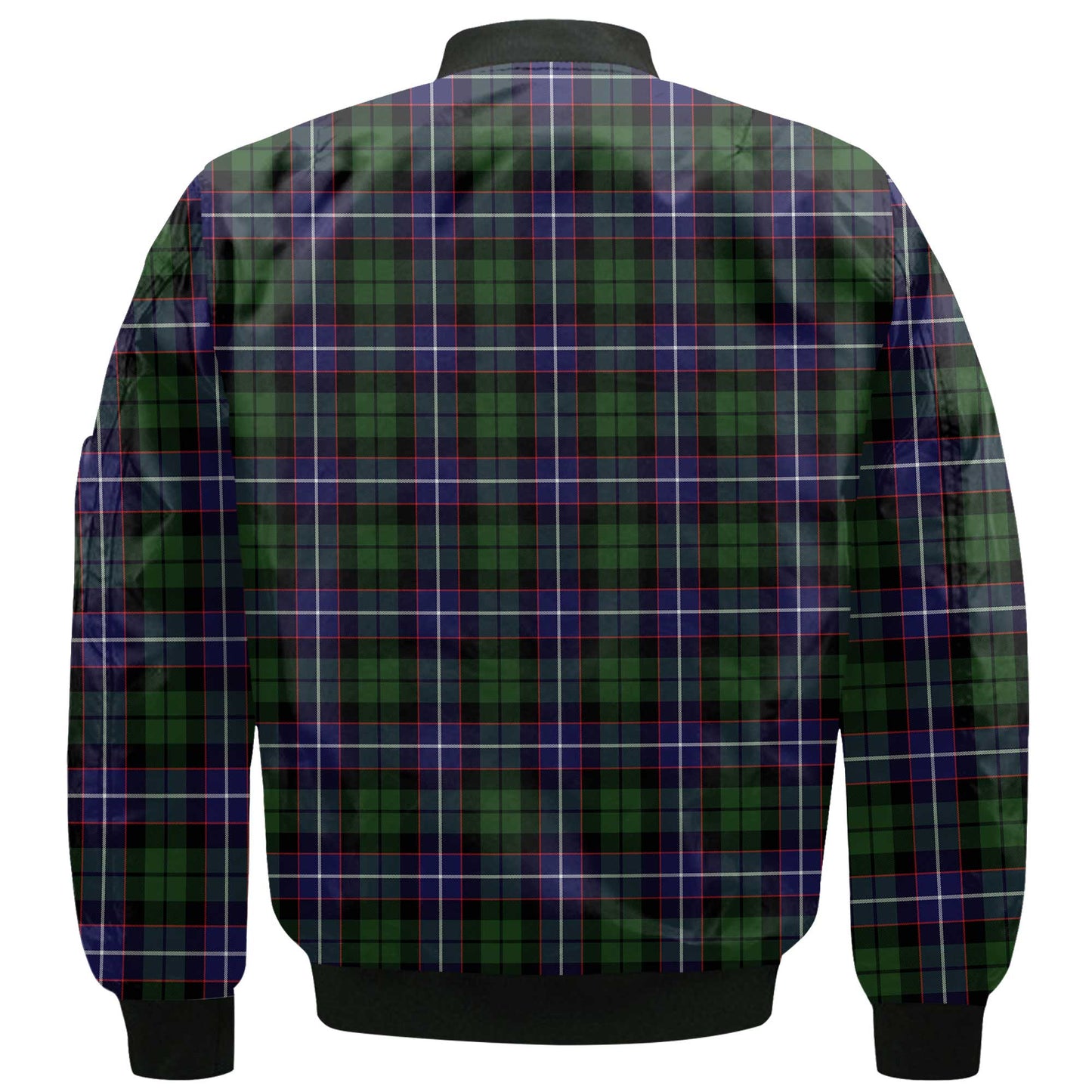 Clan Galbraith Tartan Men Bomber Jacket Crest And Plaid Basic Style