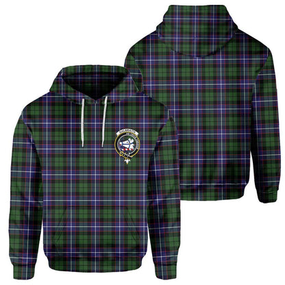 Clan Galbraith Tartan Men Hoodie Crest And Plaid Basic Style