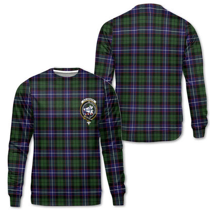 Clan Galbraith Tartan Men Sweatshirt Crest And Plaid Basic Style