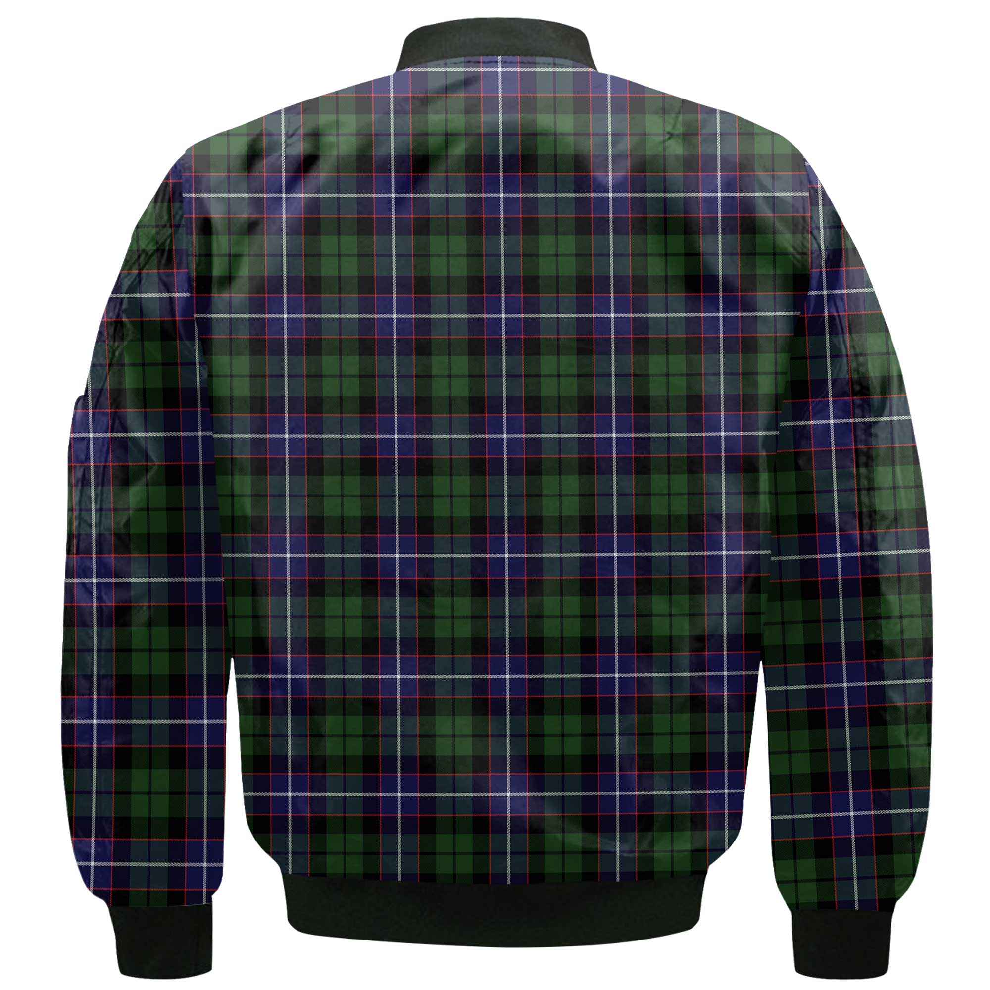 Clan Galbraith Tartan Women Bomber Jacket Crest And Plaid Basic Style