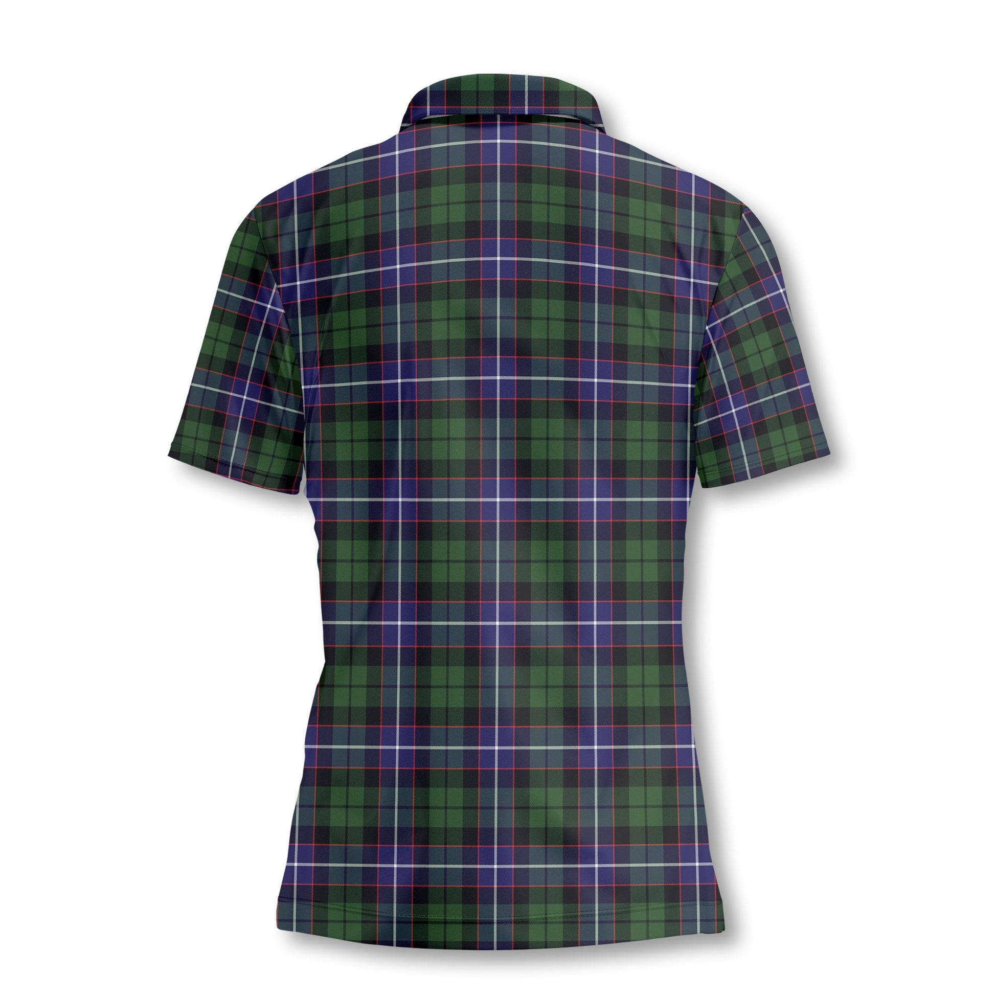 Clan Galbraith Tartan Women Polo Shirt Crest And Plaid Basic Style