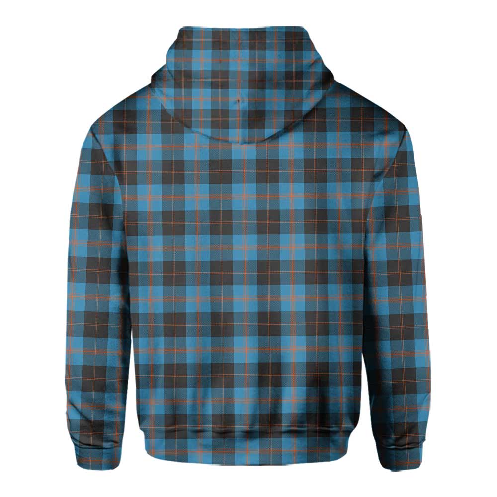 Clan Garden Tartan Men Hoodie Crest And Plaid Basic Style