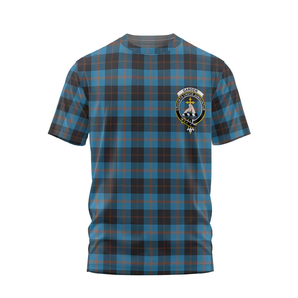 Clan Garden Tartan Men T Shirt Crest And Plaid Basic Style