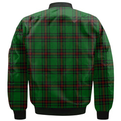Clan Ged Tartan Men Bomber Jacket Crest And Plaid Basic Style