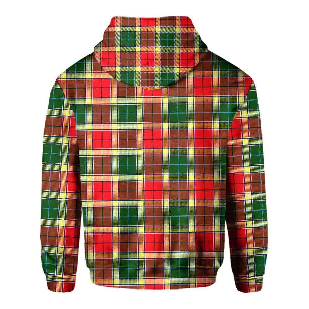 Clan Gibson Tartan Men Hoodie Crest And Plaid Basic Style