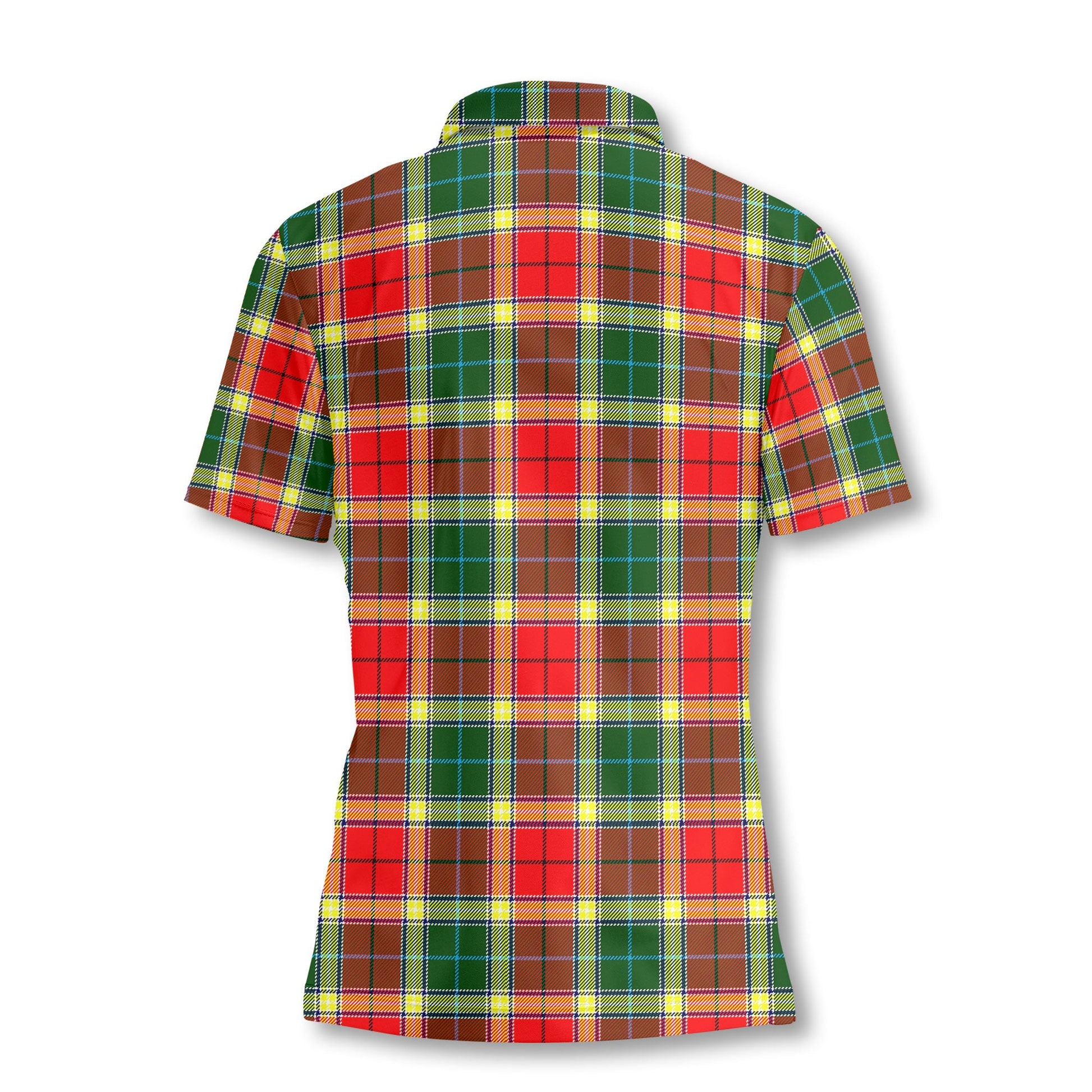 Clan Gibson Tartan Women Polo Shirt Crest And Plaid Basic Style