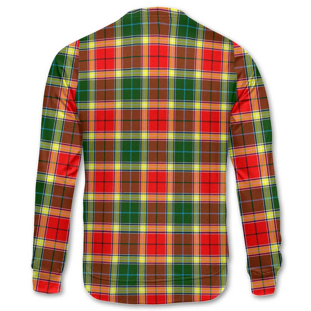 Clan Gibson Tartan Women Sweatshirt Crest And Plaid Basic Style