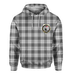 Clan Glen Tartan Men Hoodie Crest And Plaid Basic Style