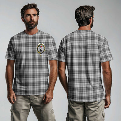 Clan Glen Tartan Men T Shirt Crest And Plaid Basic Style