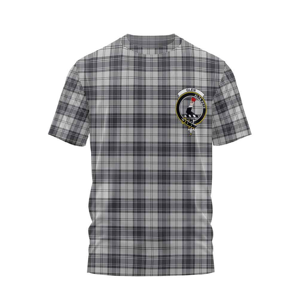 Clan Glen Tartan Men T Shirt Crest And Plaid Basic Style