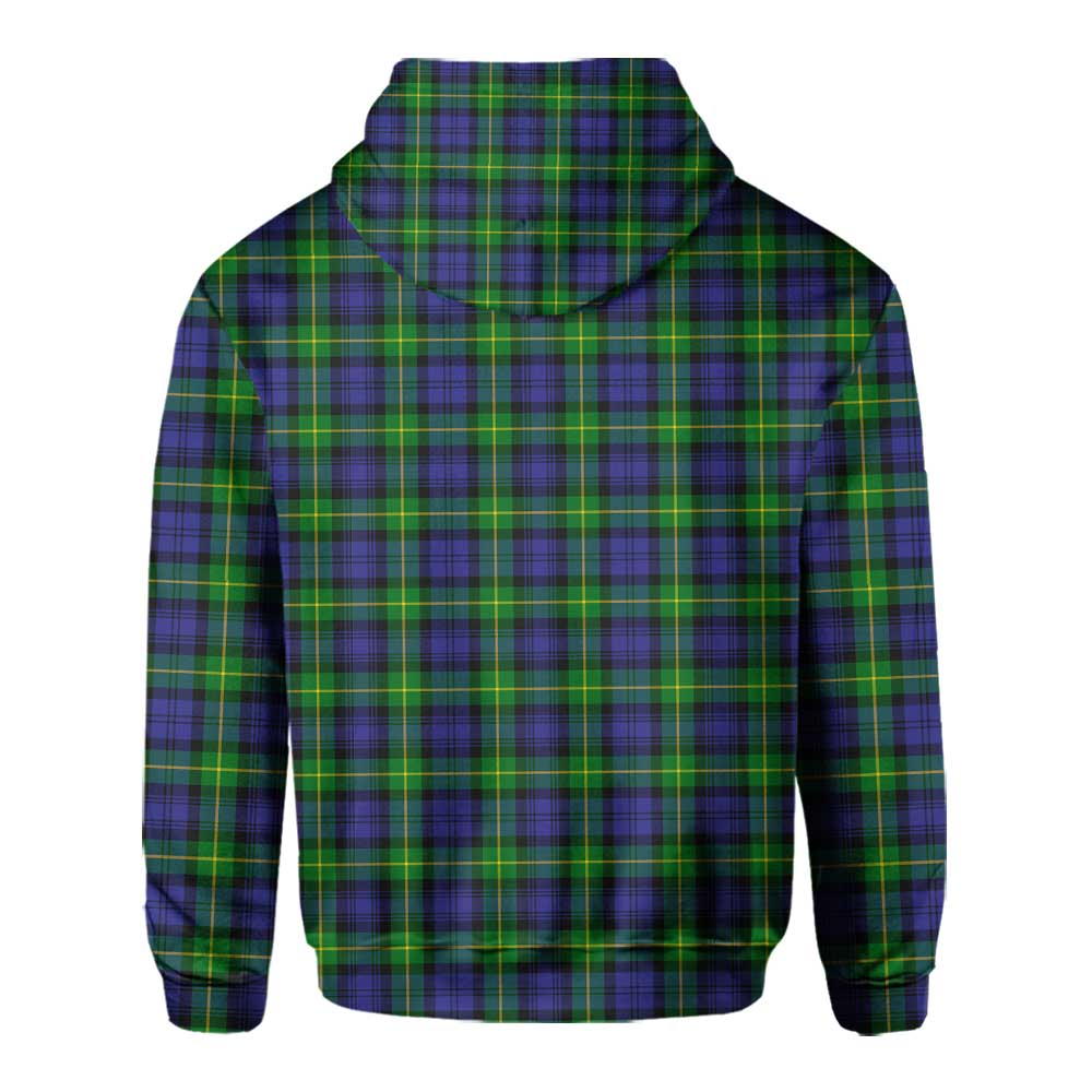 Clan Gordon Tartan Men Hoodie Crest And Plaid Basic Style