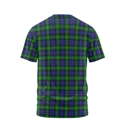 Clan Gordon Tartan Men T Shirt Crest And Plaid Basic Style