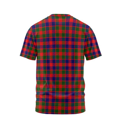 Clan Gow Tartan Men T Shirt Crest And Plaid Basic Style