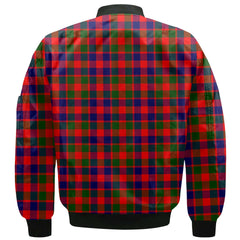Clan Gow Of Skeoch Tartan Women Bomber Jacket Crest And Plaid Basic Style