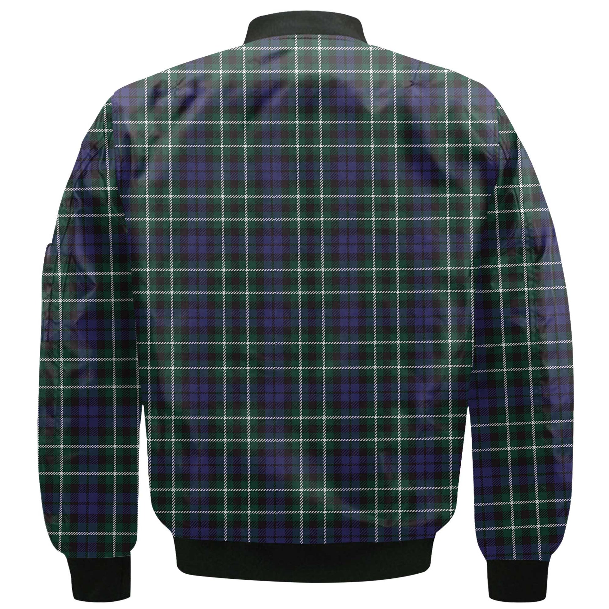 Clan Graham Tartan Women Bomber Jacket Crest And Plaid Basic Style