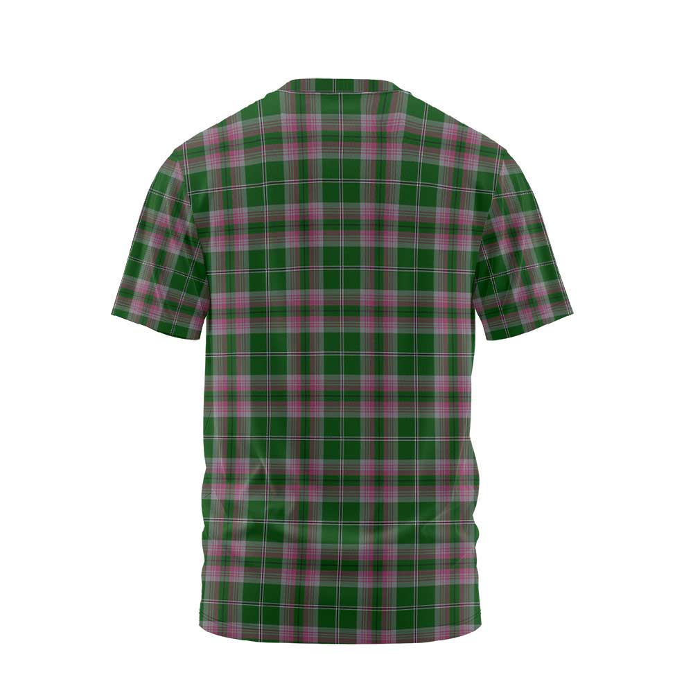 Clan Gray Tartan Men T Shirt Crest And Plaid Basic Style