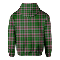 Clan Gray Tartan Women Hoodie Crest And Plaid Basic Style