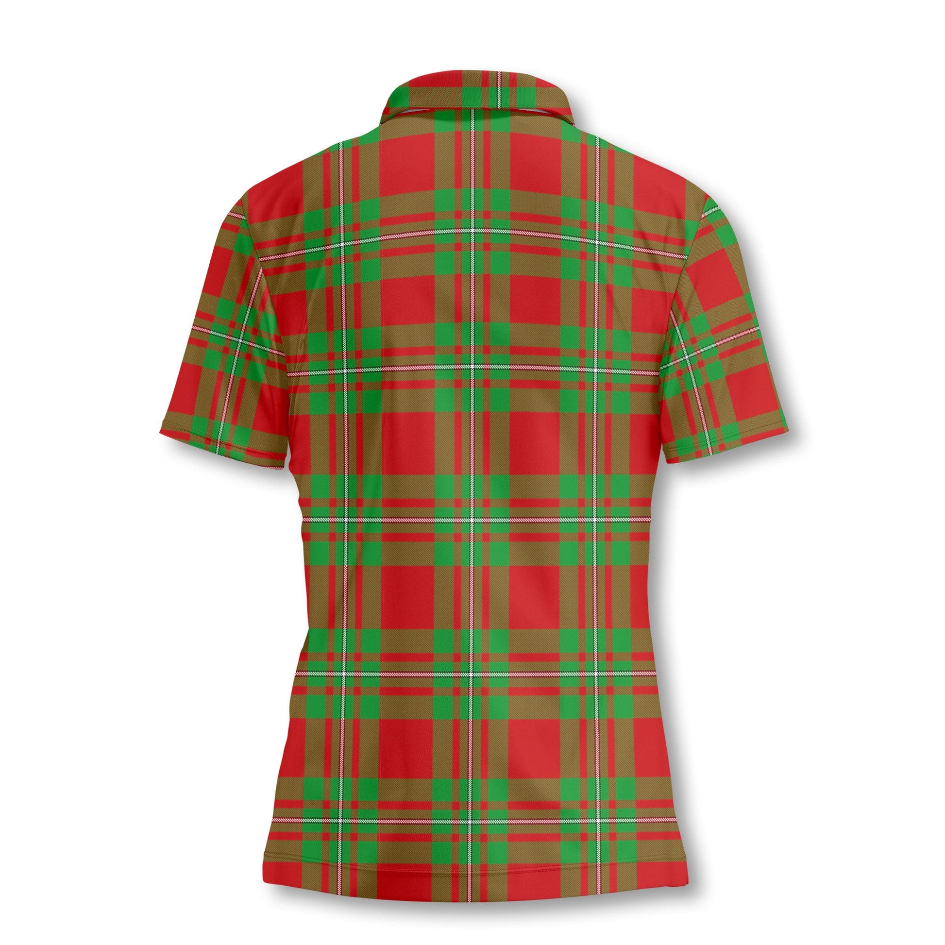 Clan Grierson Tartan Women Polo Shirt Crest And Plaid Basic Style