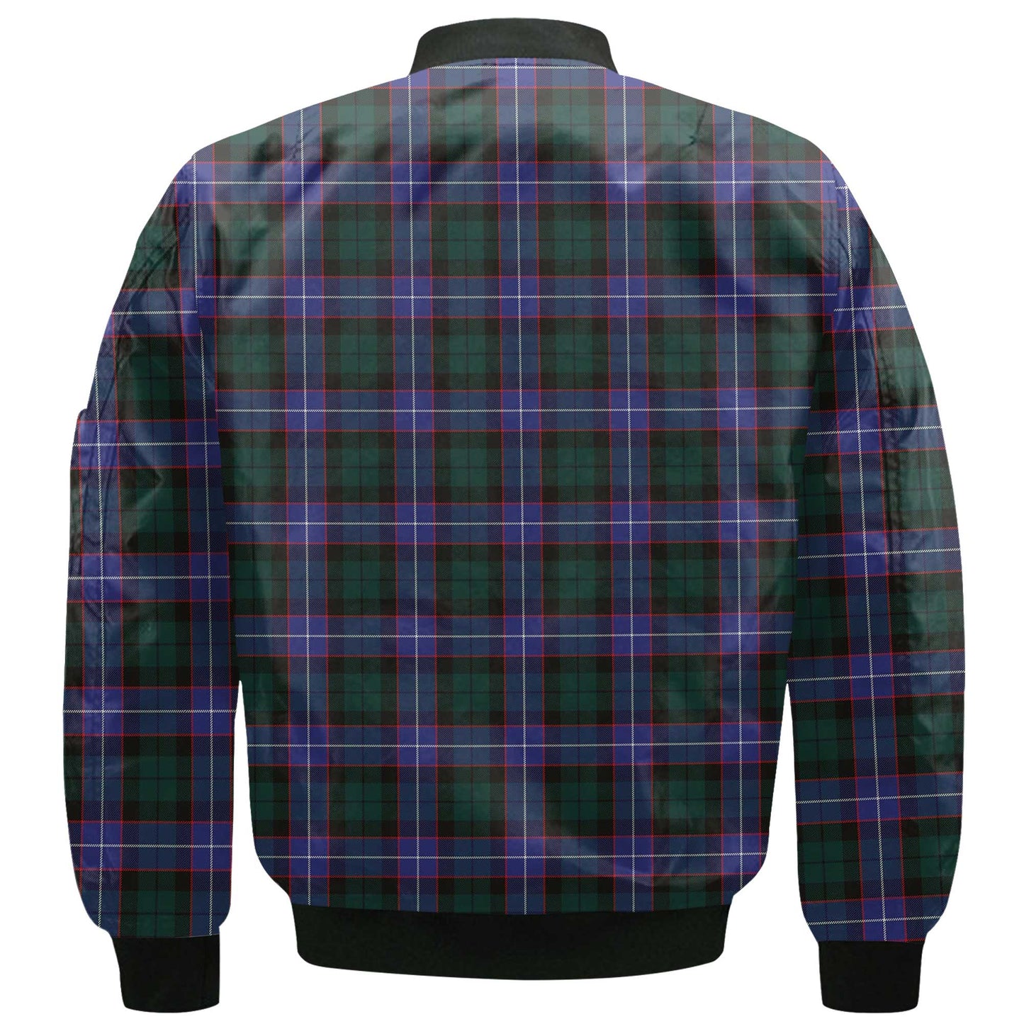 Clan Guthrie Tartan Men Bomber Jacket Crest And Plaid Basic Style