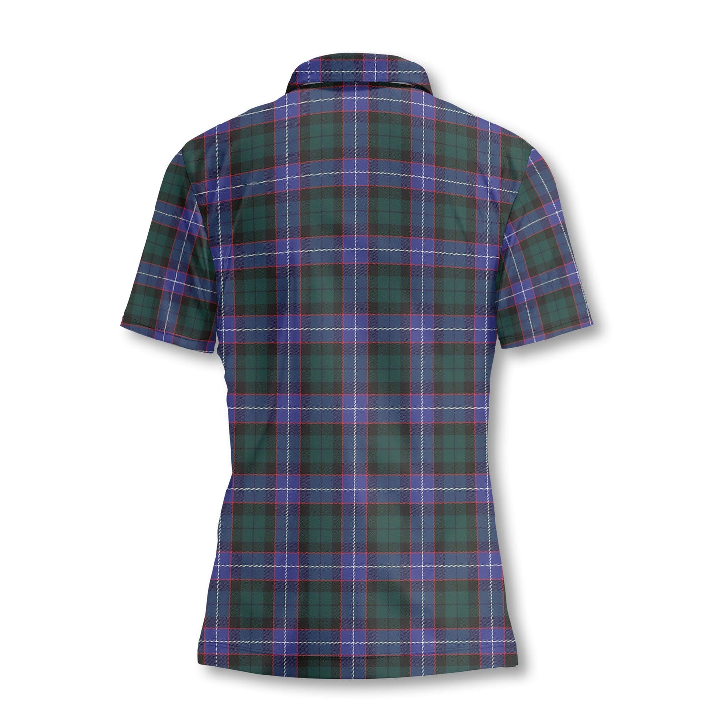 Clan Guthrie Tartan Women Polo Shirt Crest And Plaid Basic Style