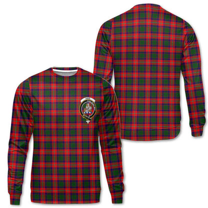 Clan Haig Tartan Men Sweatshirt Crest And Plaid Basic Style