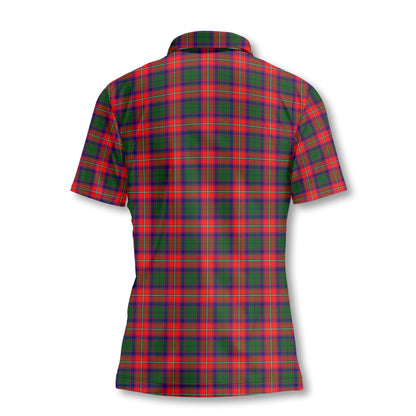 Clan Haig Tartan Women Polo Shirt Crest And Plaid Basic Style