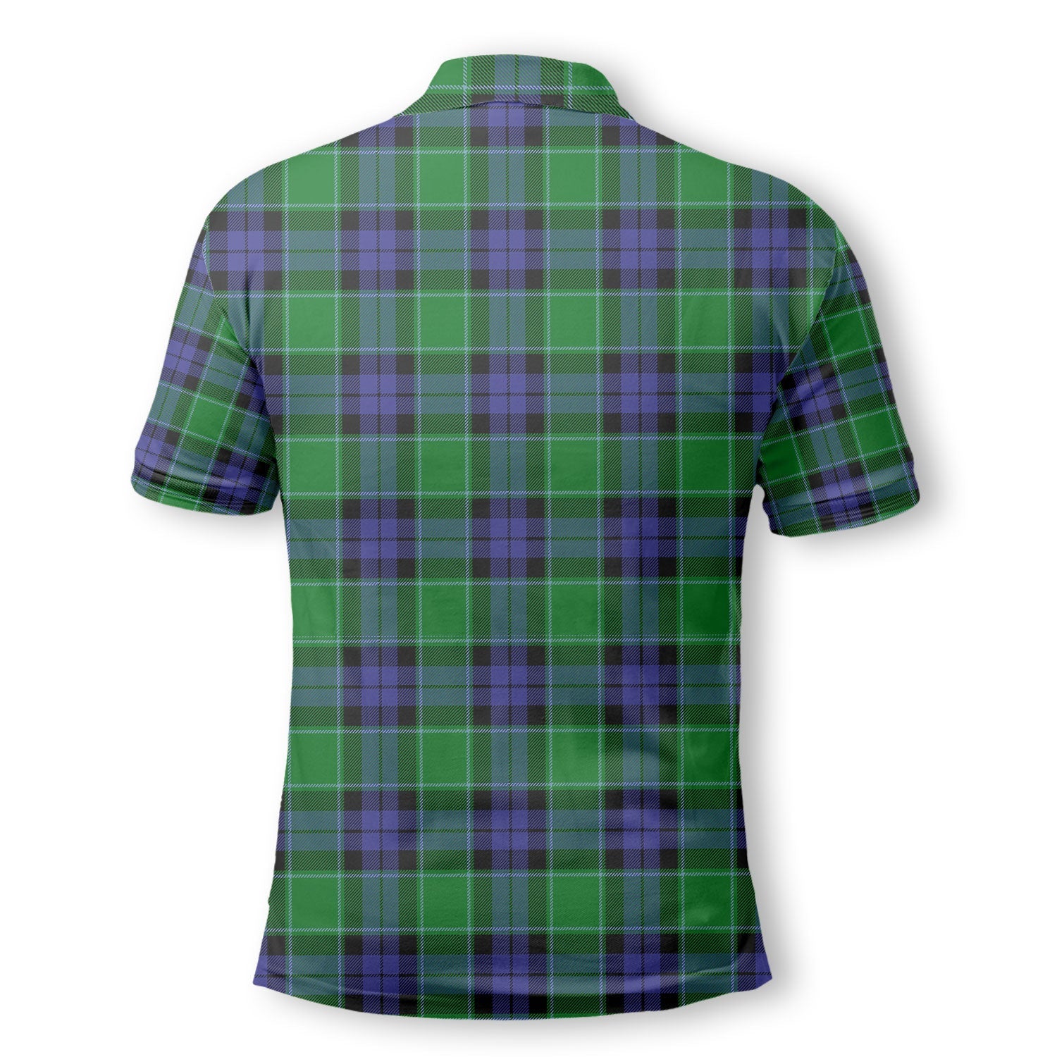 Clan Haldane Tartan Golf Men Polo Shirt Crest And Plaid Basic Style