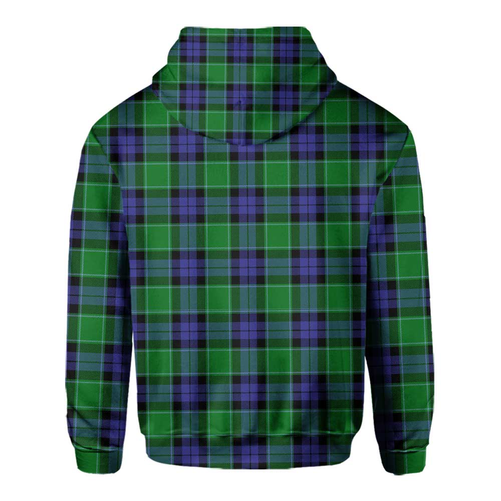 Clan Haldane Tartan Men Hoodie Crest And Plaid Basic Style